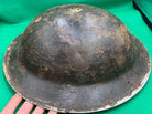 British Army Mk2 Brodie Helmet - Original WW2 - South African Manufactured - The Militaria Shop