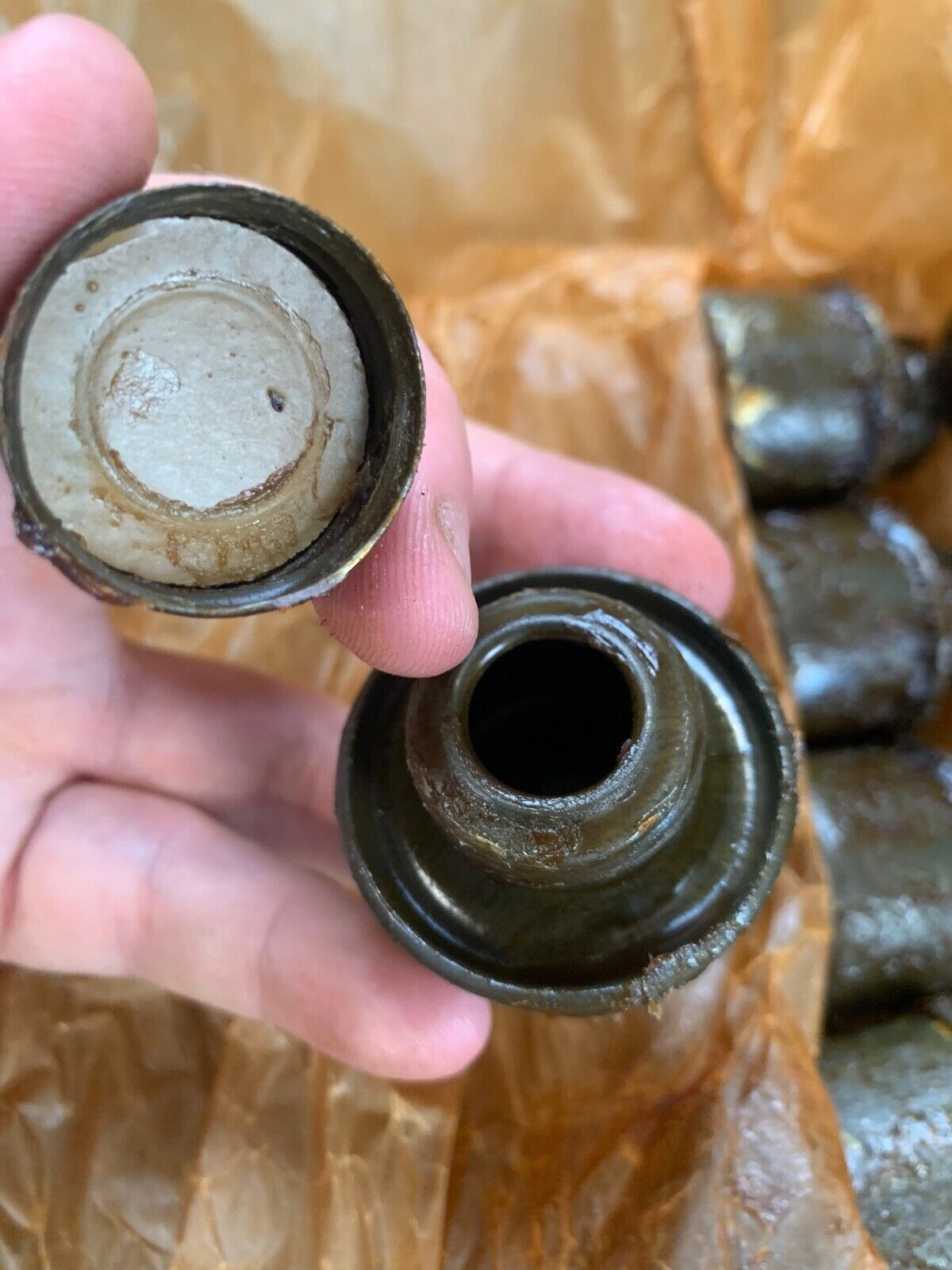 Original Russian Army WW2/Cold War Mosin Nagant Oil Bottle - Old stock genuine - The Militaria Shop