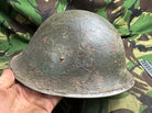 British / Canadian Army Mark 3 Turtle Helmet - Original WW2 Combat Helmet - The Militaria Shop