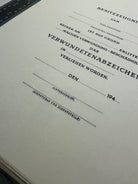 WW2 German Army Wound Badge Certificate - Nice Reproduction - The Militaria Shop