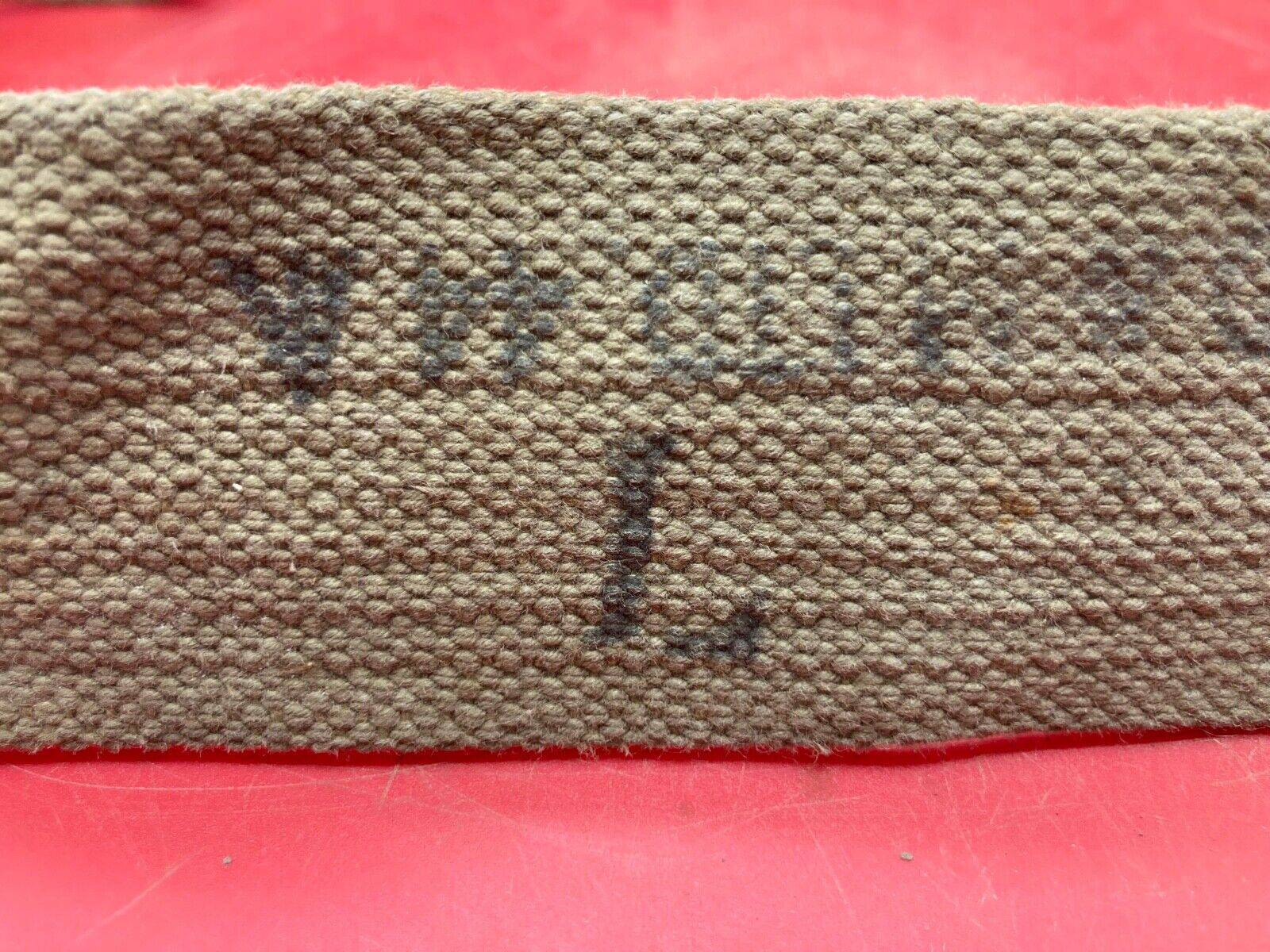 Original WW2 British Army 37 Pattern Shoulder / Cross Strap - 1944 - The Militaria Shop