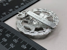 Load image into Gallery viewer, Genuine British Army Cap Badge - Robin Hood Battalion - Sherwood Foresters - The Militaria Shop
