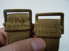 Original WW2 British Army Soldiers Water Bottle Carrier Harness - Dated 1943 - The Militaria Shop