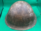 Original WW2 British Army / Canadian Army Mk3 Turtle Combat Helmet - The Militaria Shop
