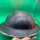 Original WW2 South African Army Mk2 Brodie Helmet - British Style Combat Helmet - The Militaria Shop