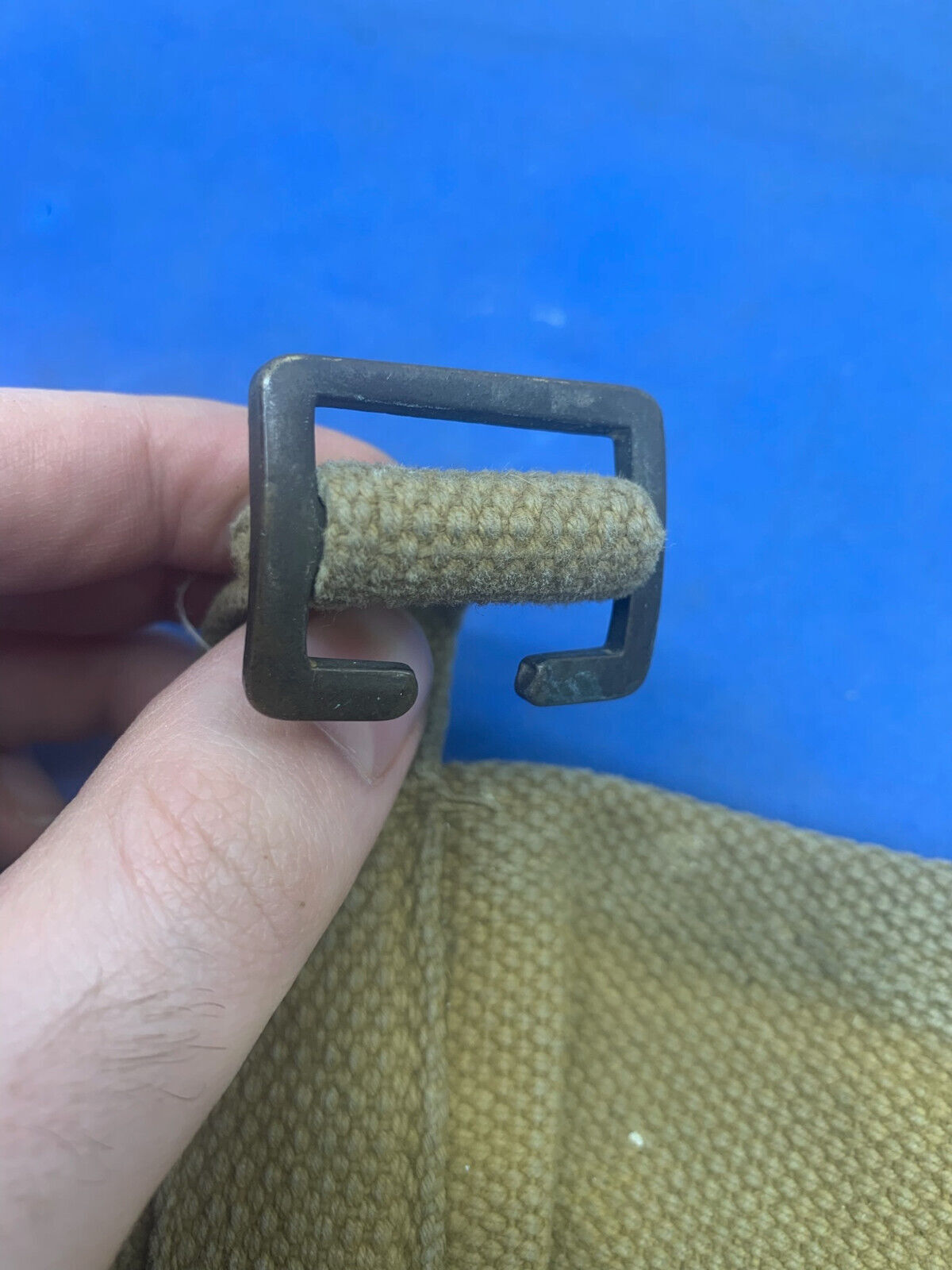 WW2 British Army / RAF 37 Pattern Webbing Water Bottle Carrier Harness Original - The Militaria Shop