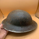 Original WW2 South African Army Mk2 Brodie Helmet - British Style Combat Helmet - The Militaria Shop