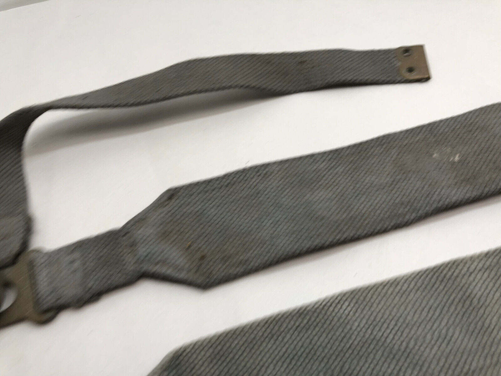 Original WW2 British Royal Air Force Blue 37 Pattern L Strap Set - The Militaria Shop