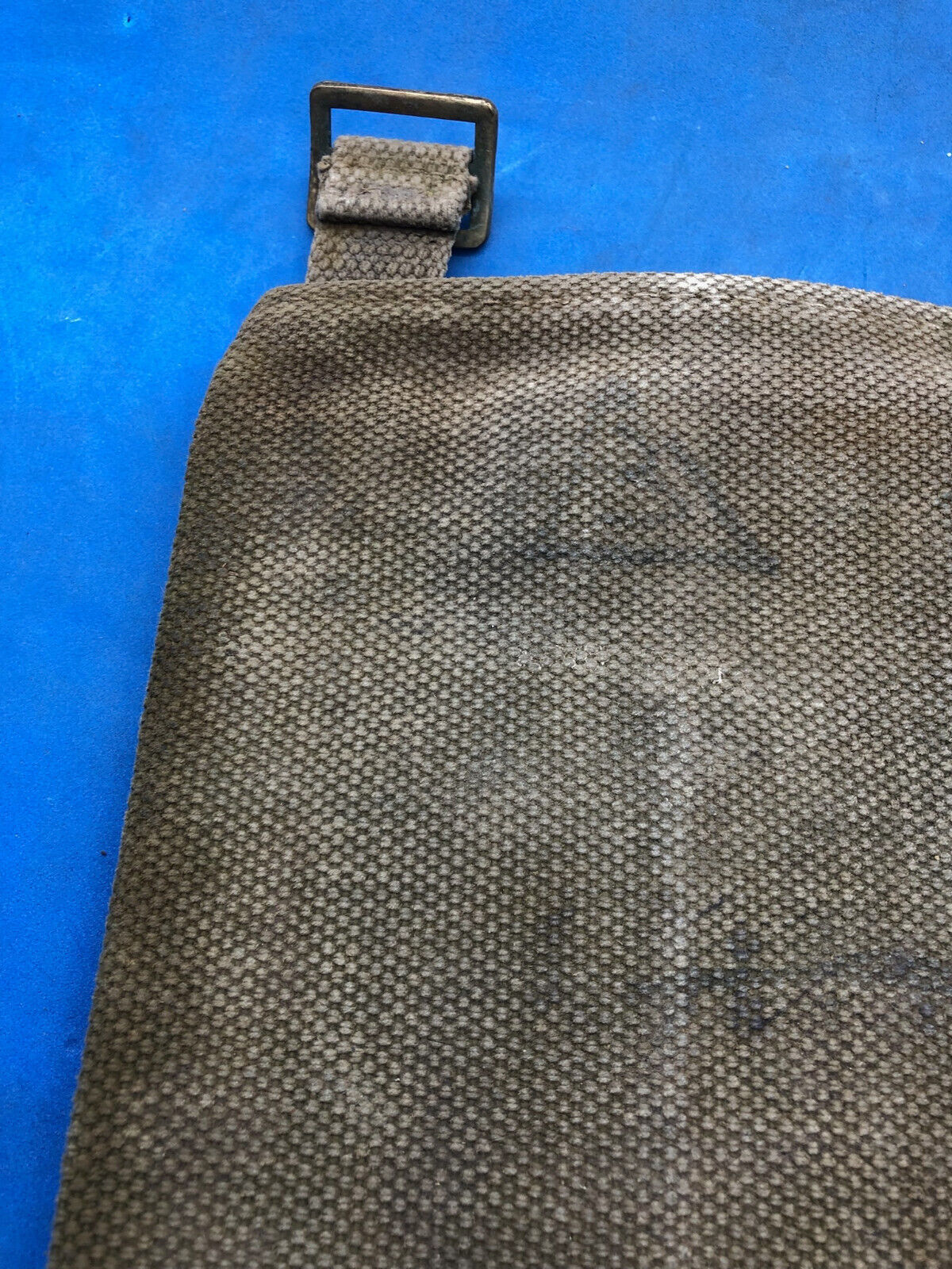 WW2 British Army 37 Pattern Webbing Water Bottle Carrier Harness - 1944 Dated - The Militaria Shop