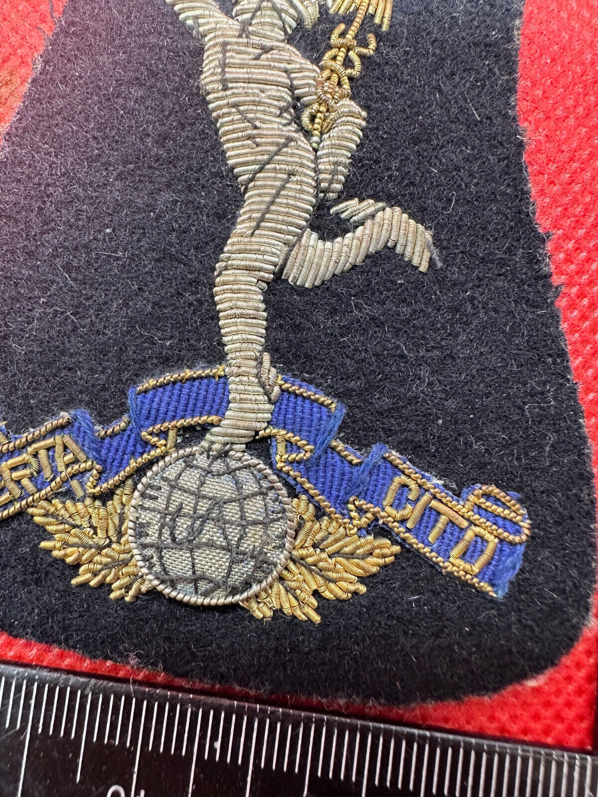 British Army Bullion Embroidered Blazer Badge - Signal Corps - The Militaria Shop