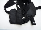 Black Canvass Pistol Shoulder Holster & Mag Pouches - The Militaria Shop