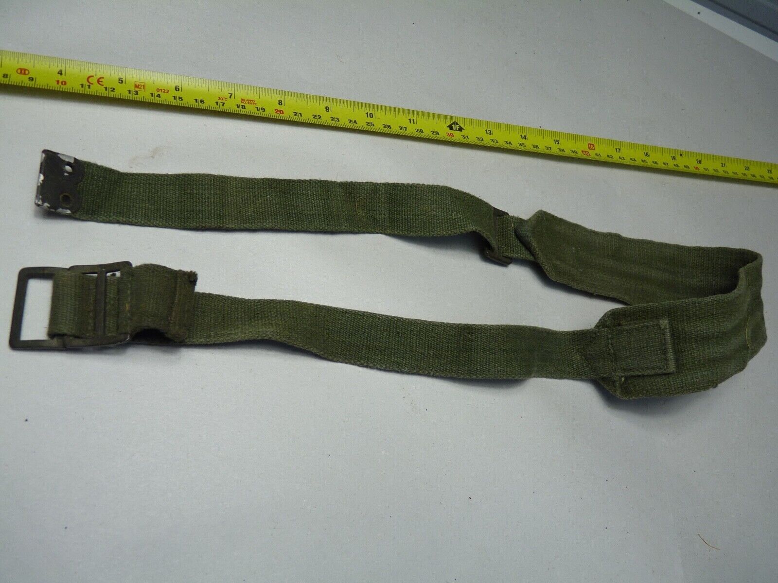 Original WW2 British Army 44 Pattern Shoulder / Extended Equipment Strap - 1945 - The Militaria Shop