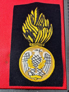 British Army Royal Irish Fusiliers Regiment Embroidered Blazer Badge - The Militaria Shop