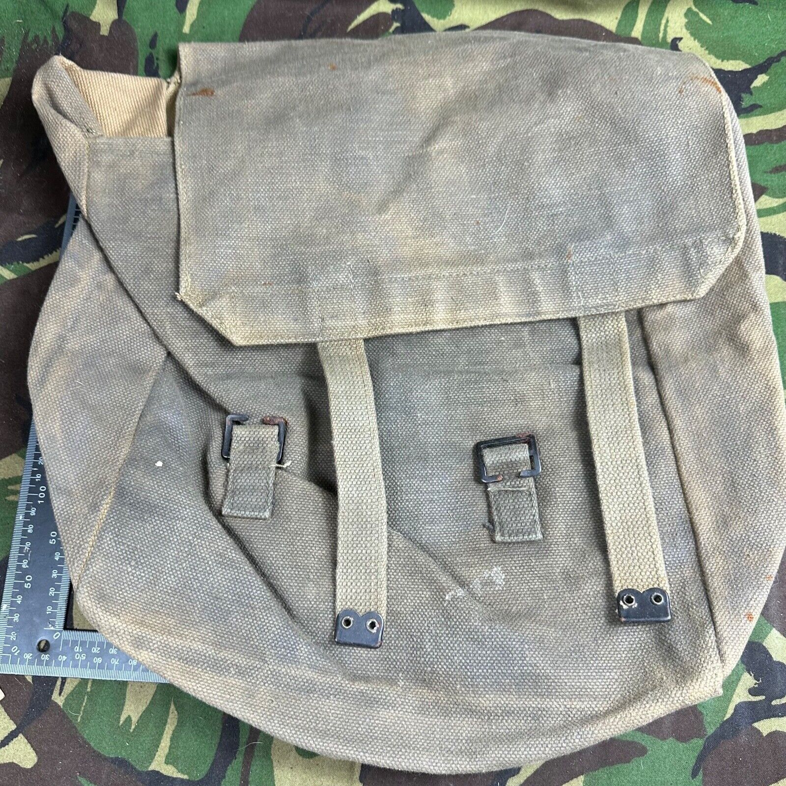 British Army / RAF 37 Pattern Large Pack - WW2 Pattern -Used Condition Original - The Militaria Shop