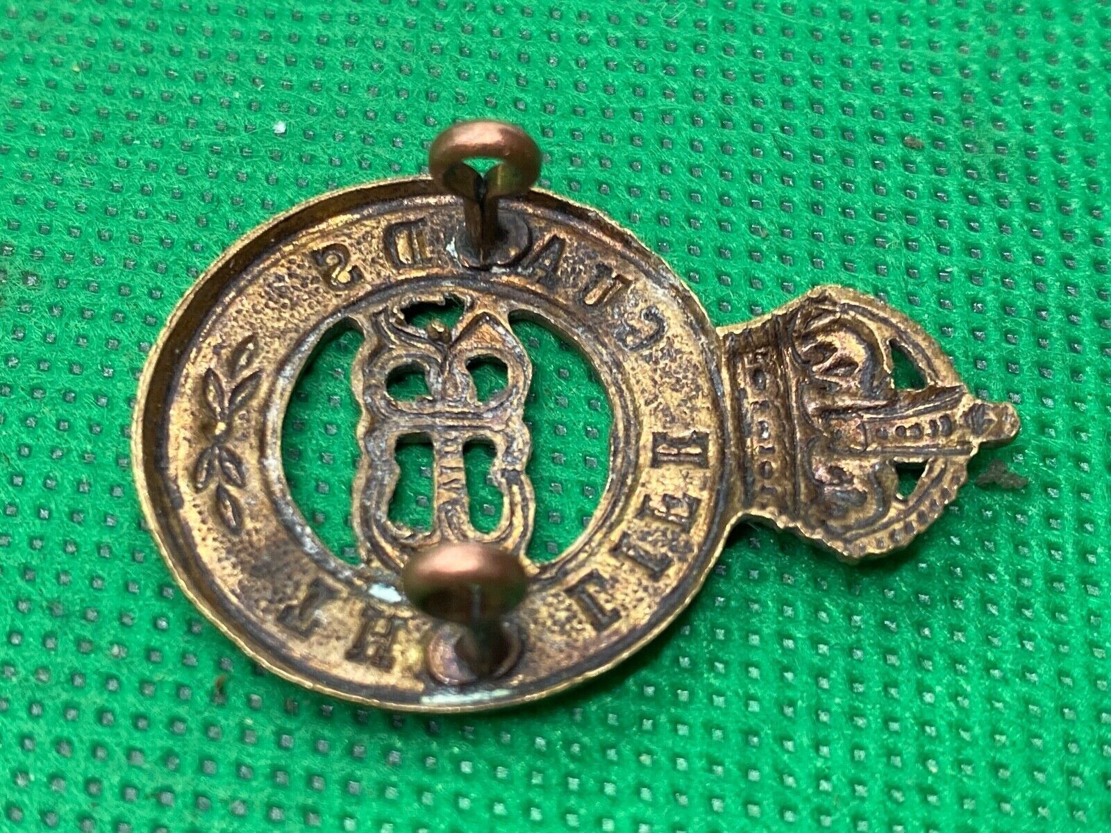 British Army - The Life Guards EIIR King's Crown Cap Badge - The Militaria Shop