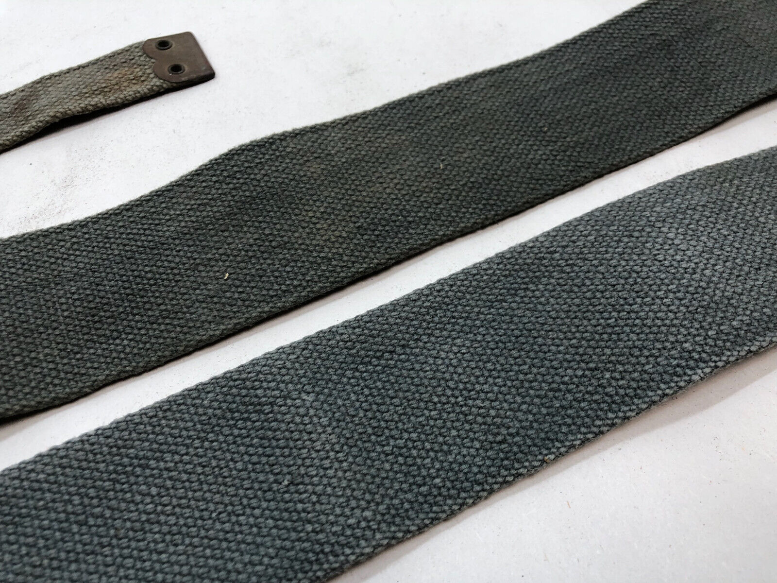Original WW2 British Royal Air Force Blue 37 Pattern L Strap Set - The Militaria Shop