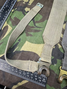 Original British Royal Air Force RAF Blue L Strap Pair - WW2 37 Pattern - The Militaria Shop