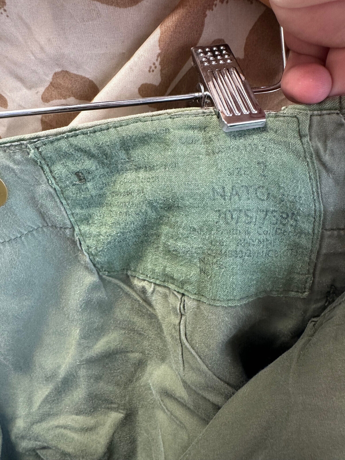 Genuine British Army 1968 Pattern DPM Combat Trousers - Size 2 - 32" Waist - The Militaria Shop