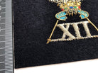 British Army Bullion Embroidered Blazer Badge - 12th Lancers - The Militaria Shop