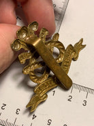 WW2 British Army Cap Badge - North Stafford - The Militaria Shop