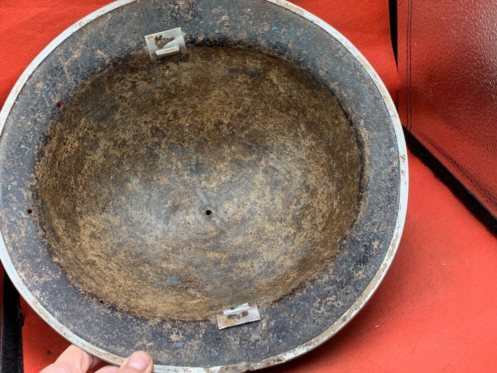 British Army Mk2 Brodie Helmet - Original WW2 - South African Manufactured - The Militaria Shop