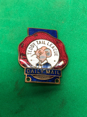 Teddy Tail League - Daily Mail - Enamel Pin Badge - The Militaria Shop