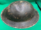British Army Mk2 Brodie Helmet - Original WW2 - South African Manufactured - The Militaria Shop