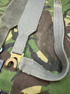 Original British Royal Air Force RAF Blue L Strap Pair - WW2 37 Pattern - The Militaria Shop