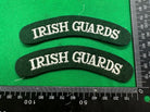 Irish Guards British Army Shoulder Titles Pair - WW2 Onwards Pattern - The Militaria Shop