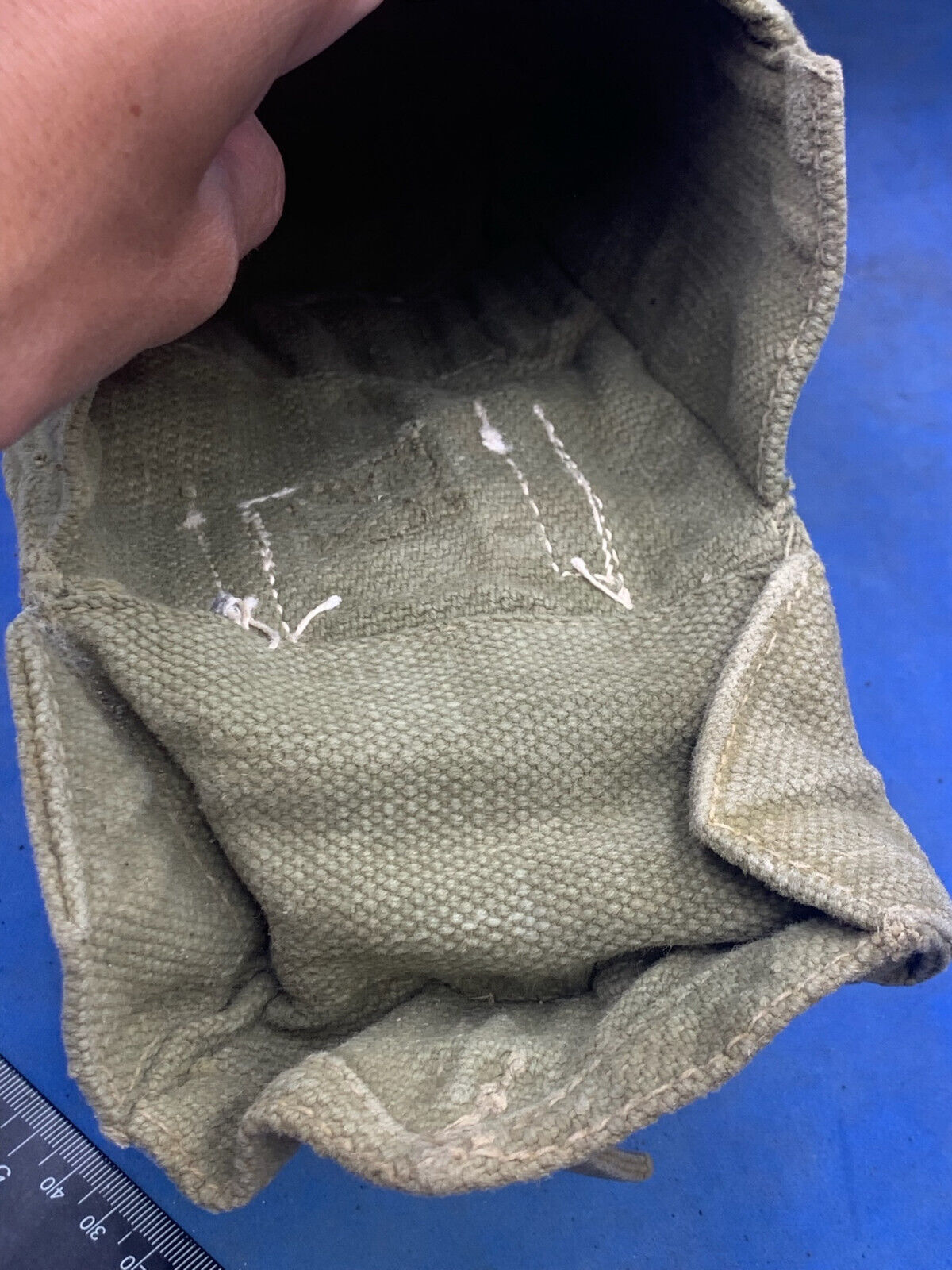 Original British Army 37 Pattern Webbing Bren Pouch WW2 Pattern - The Militaria Shop