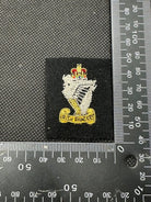 British Royal Irish Rifles Corps Bullion Cap / Beret / Blazer Badge - UK Made - The Militaria Shop