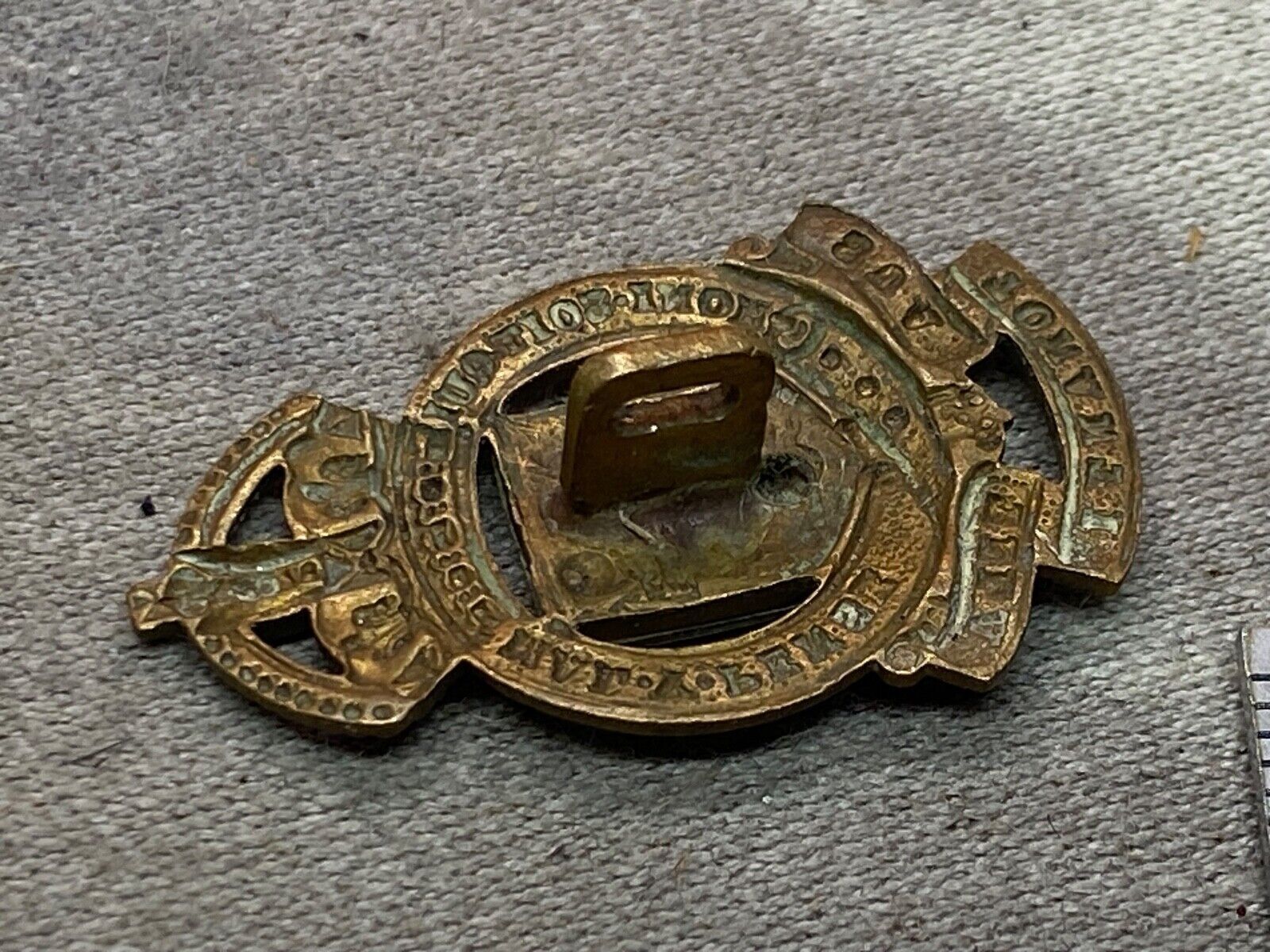 Original British Army WW1 / WW2 Royal Army Ordnance Corps Collar Badge - The Militaria Shop
