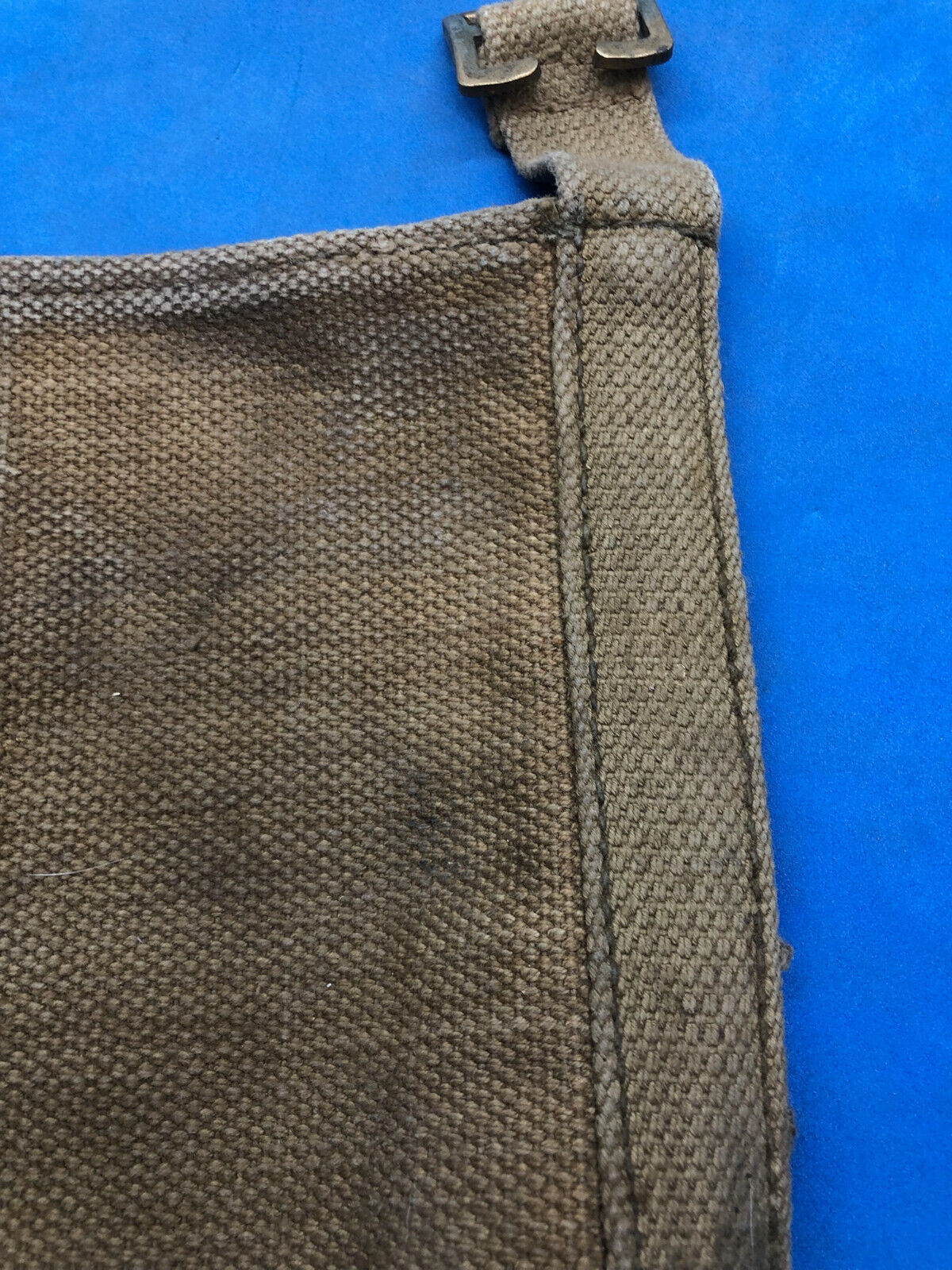 WW2 British Army 37 Pattern Webbing Water Bottle Carrier Harness - 1944 Dated - The Militaria Shop
