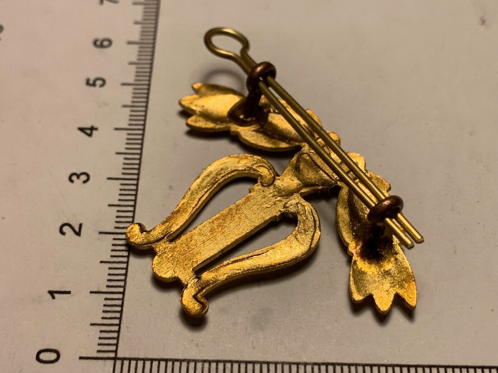 Musicians Badge - British Army Staybrite Cap Badge - The Militaria Shop