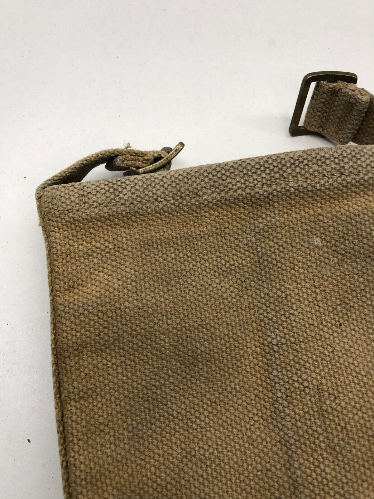 WW2 British Army 37 Pattern Webbing Water Bottle Carrier Harness - 1943 Dated - The Militaria Shop
