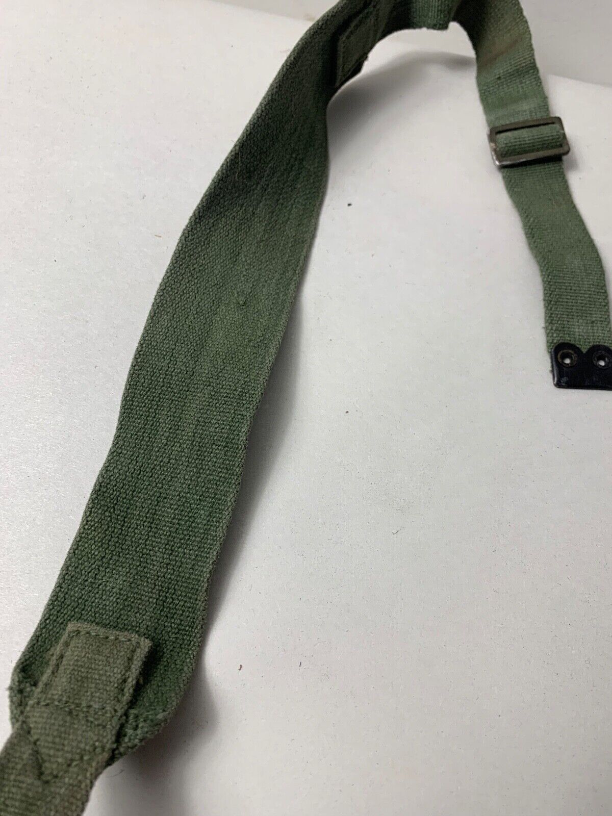 Original WW2 British Army 44 Pattern Shoulder Cross Straps Set - 1945 Dated - The Militaria Shop