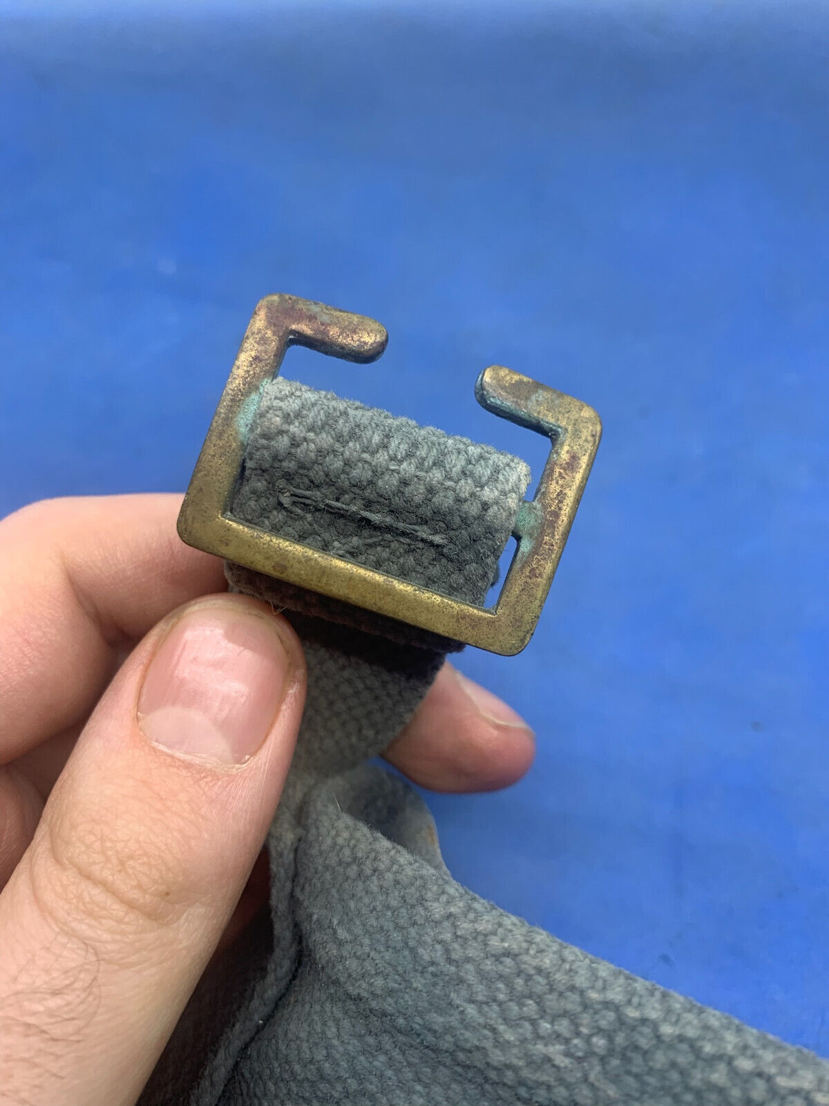WW2 British Army / RAF 37 Pattern Webbing Water Bottle Carrier Harness Original - The Militaria Shop