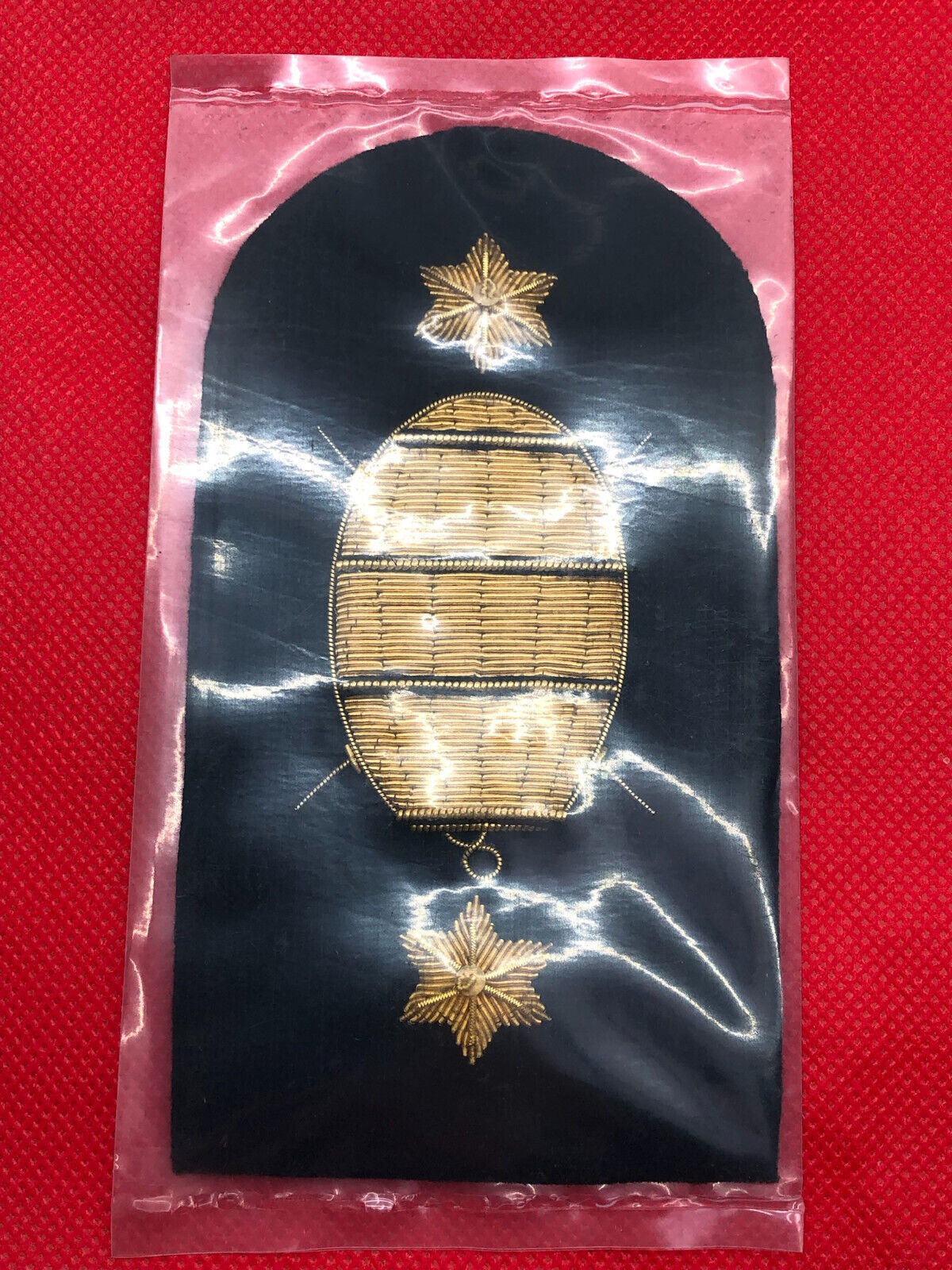 Genuine British Royal Navy Bullion Badge - Mine Warfare MW 2 Star - The Militaria Shop