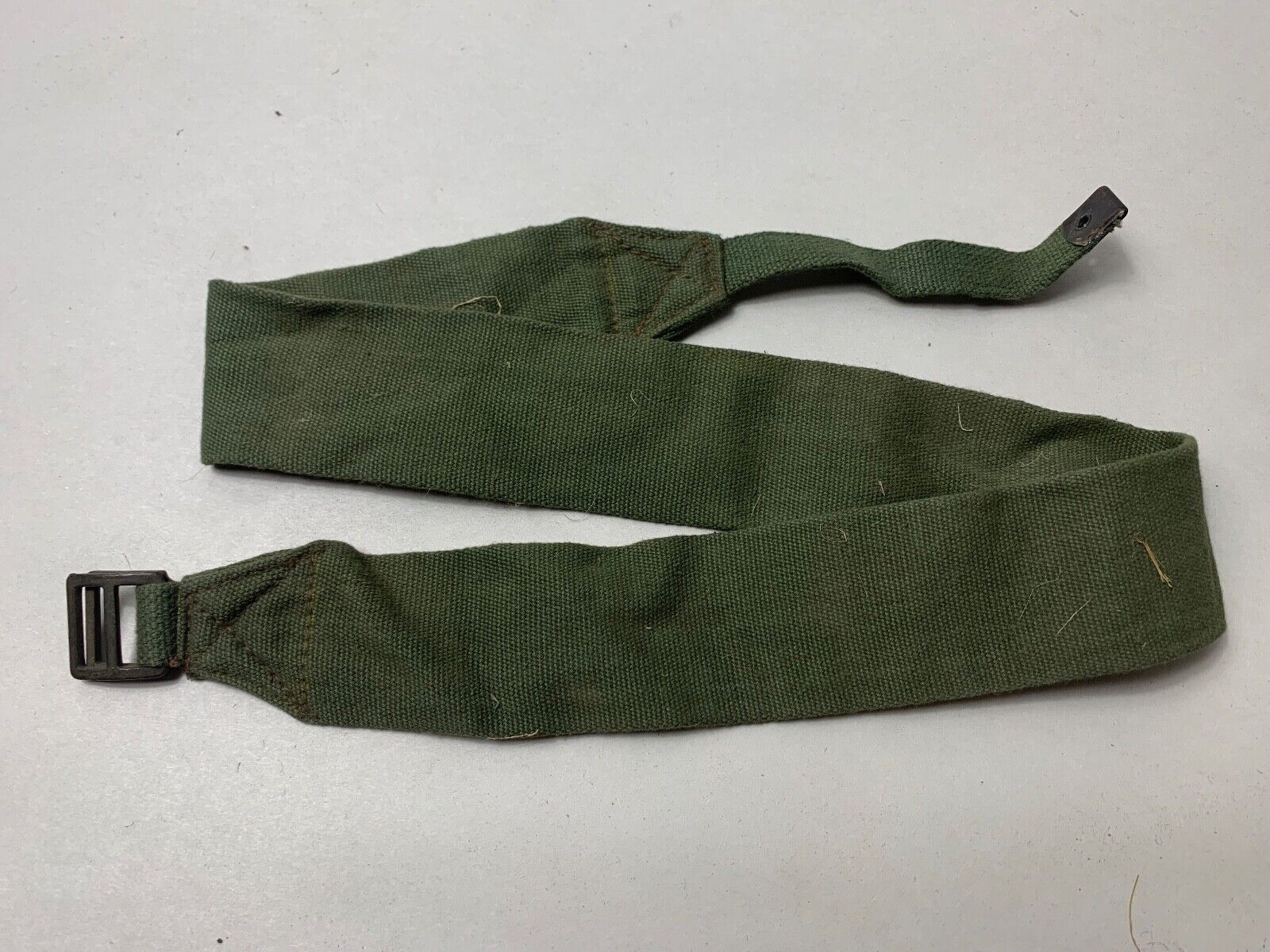 Original WW2 British Army 44 Pattern Equipment Strap - 1945 Dated - The Militaria Shop