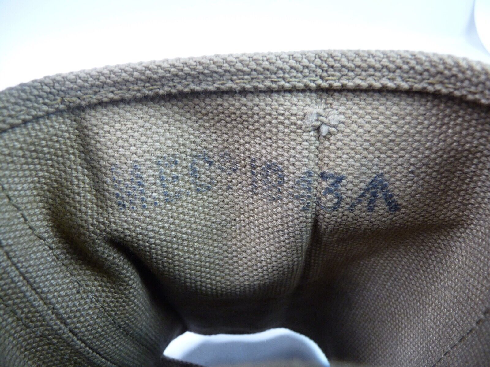 Original WW2 British Army Soldiers Water Bottle Carrier Harness - Dated 1943 - The Militaria Shop