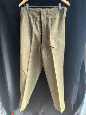Original Canadian Army Battledress Trousers - 32