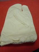 Original WW2 British Army Gunners Winter White Gloves - Dated 1941 - The Militaria Shop