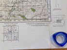 Large WW2 British Army - 1933 dated General Staff map of HARWICK & ESKDALE. - The Militaria Shop