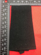 Genuine British Army Black Slip on Epaulette Shoulder Board Single - The Militaria Shop