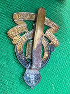 Original WW1 / WW2 British Army Royal Army Ordnance Corps Cap Badge - The Militaria Shop