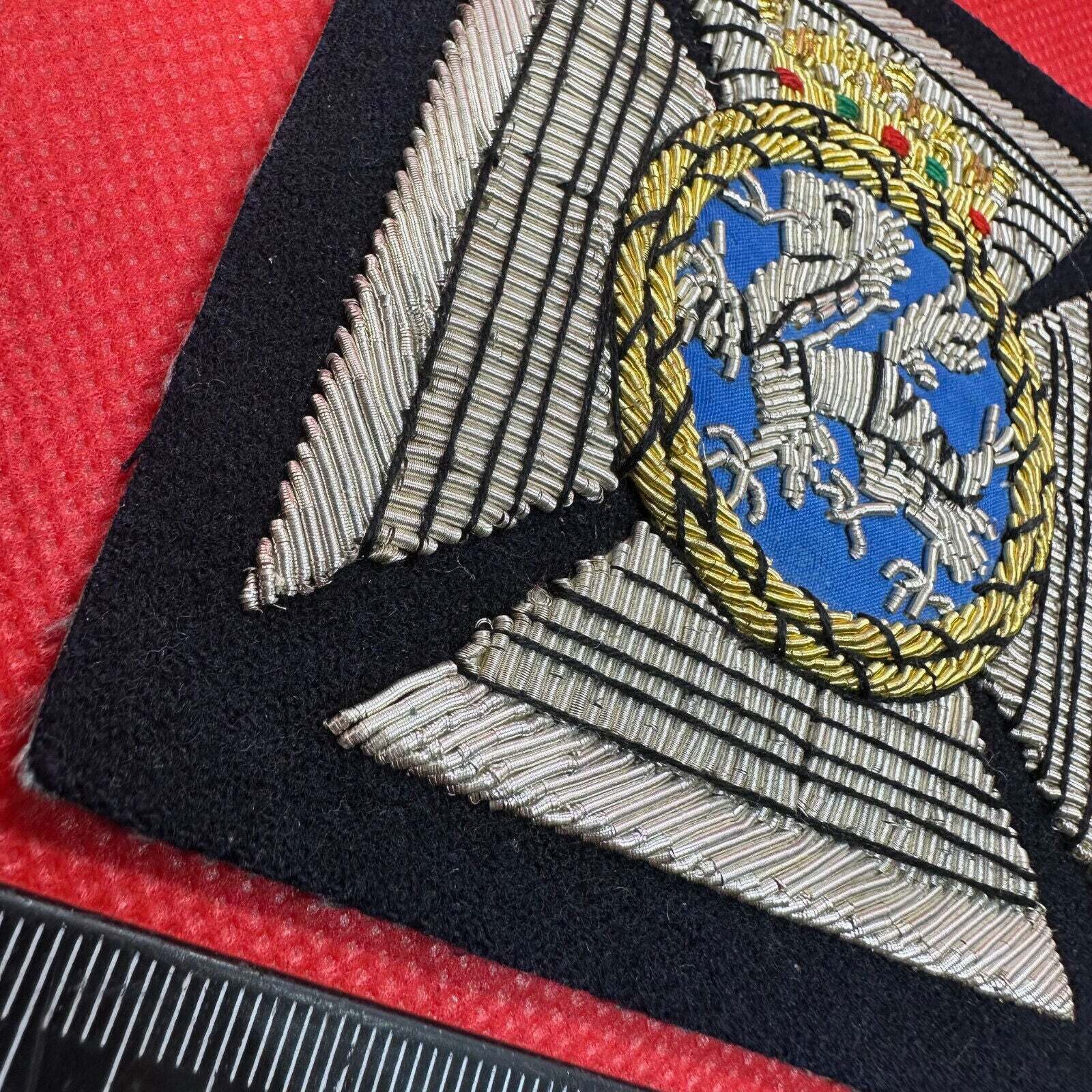 British Army Bullion Embroidered Blazer Badge - Duke of Edinburgh Royal Regiment - The Militaria Shop