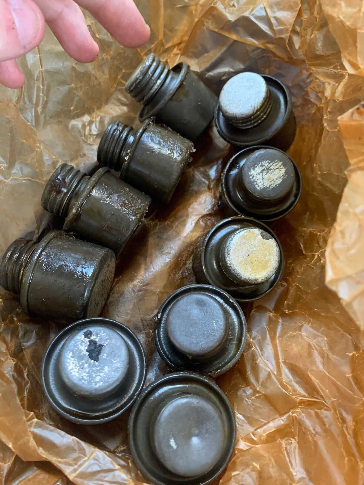 Original Russian Army WW2/Cold War Mosin Nagant Oil Bottle - Old stock genuine - The Militaria Shop