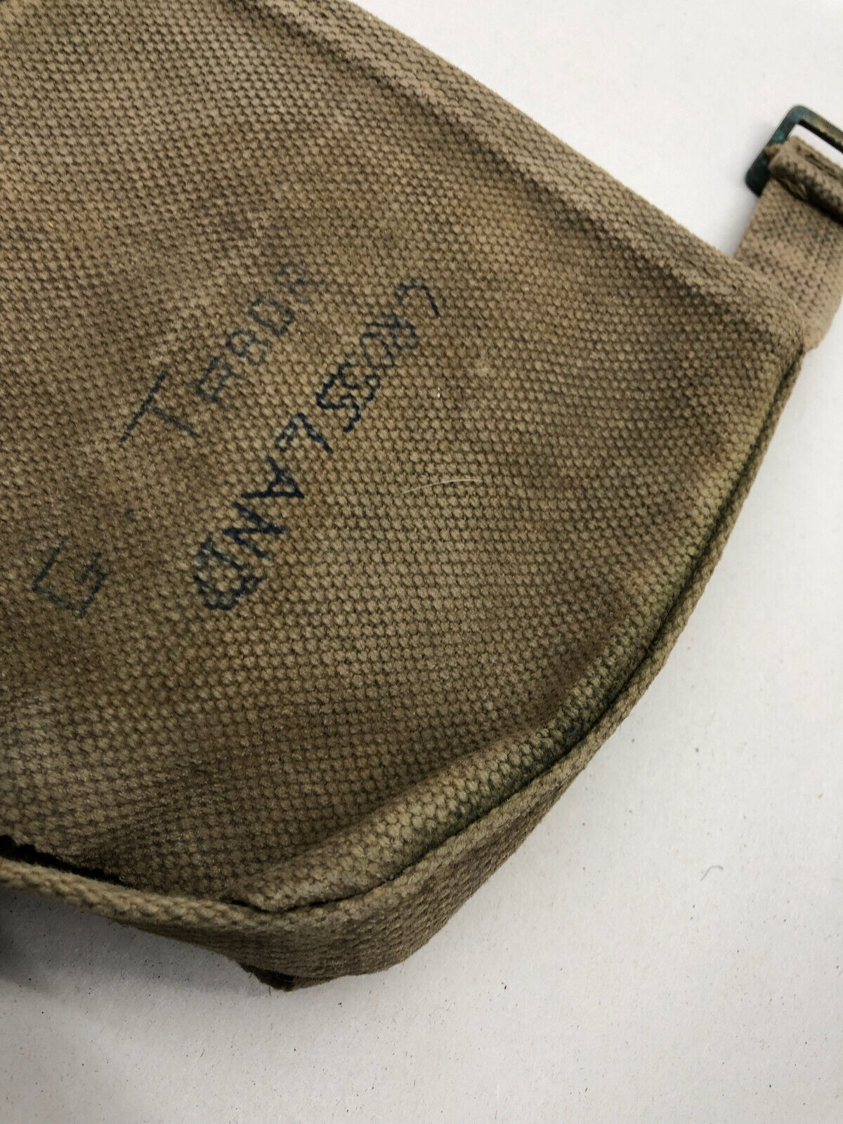 WW2 British Army 37 Pattern Webbing Water Bottle Carrier Harness - 1941 Dated - The Militaria Shop