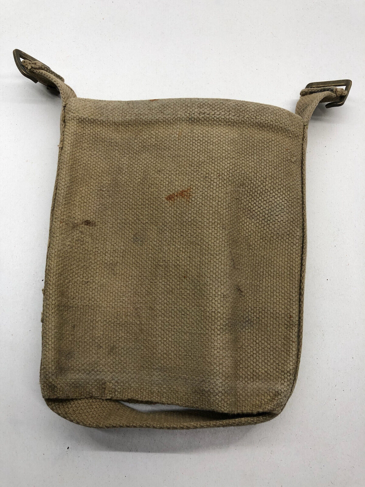 WW2 British Army 37 Pattern Webbing Water Bottle Carrier Harness - 1942 Dated - The Militaria Shop