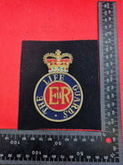 British Army Bullion Embroidered Blazer Badge - The Life Guards - Queen's C - The Militaria Shop